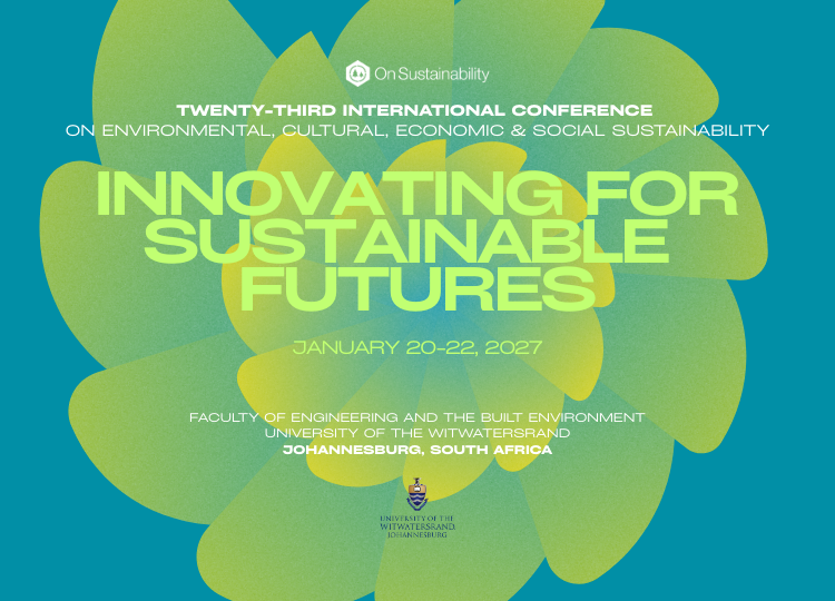 Twenty-Third International Conference on Environmental, Cultural, Economic & Social Sustainability