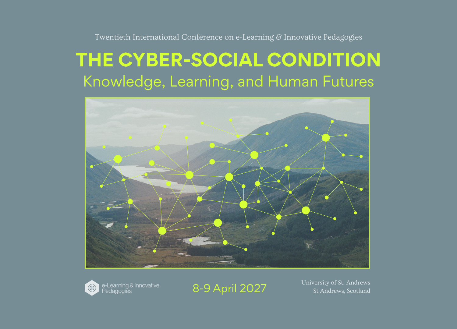 Twentieth International Conference on e-Learning & Innovative Pedagogies